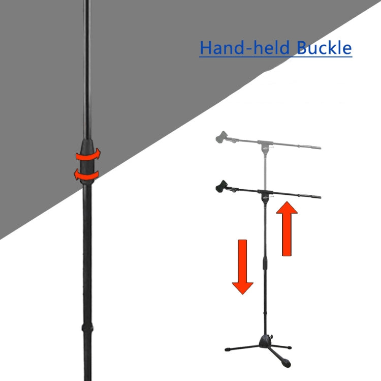 Single Rod Floor Formula Adjustable Microphone Bracket, Style: GAZ-201 - Stand by PMC Jewellery | Online Shopping South Africa | PMC Jewellery | Buy Now Pay Later Mobicred