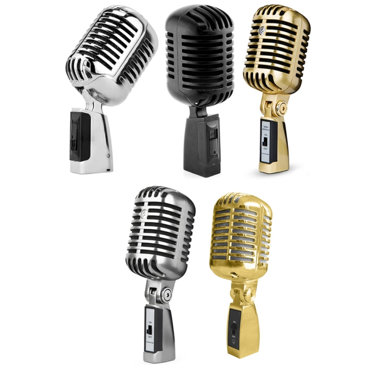 Vintage Style Stage Dynamic Microphone(GAM-FG02) - Microphone by PMC Jewellery | Online Shopping South Africa | PMC Jewellery | Buy Now Pay Later Mobicred