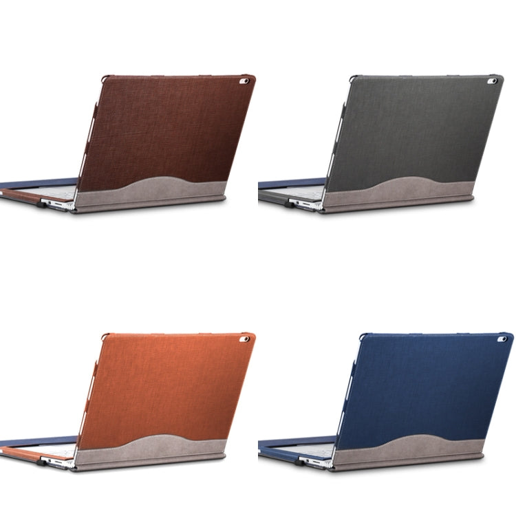 PU Leather Laptop Protective Sleeve For Microsoft Surface Book 1 13.5 inches(Business Brown) - Other by PMC Jewellery | Online Shopping South Africa | PMC Jewellery | Buy Now Pay Later Mobicred