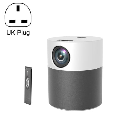 M1 Home Commercial LED Smart HD Projector, Specification: UK Plug(Phone with Screen Version) - LED Projector by PMC Jewellery | Online Shopping South Africa | PMC Jewellery | Buy Now Pay Later Mobicred