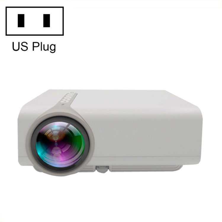 YG530 Home LED Small HD 1080P Projector, Specification: US Plug(White) - LED Projector by PMC TechLife | Online Shopping South Africa | PMC TechLife | Buy Now Pay Later Mobicred