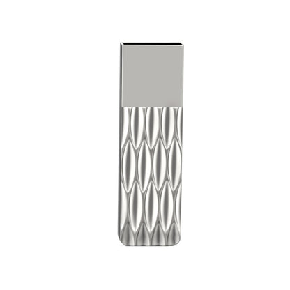 Zsbl4 USB 2.0 3D Engraving High Speed USB Flash Drives, Capacity: 128GB(White) - USB Flash Drives by PMC Jewellery | Online Shopping South Africa | PMC Jewellery | Buy Now Pay Later Mobicred