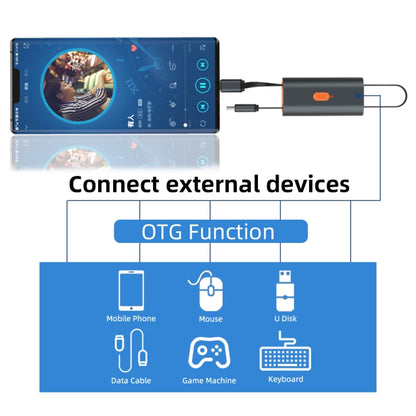 4 in 1 Retractable Fast Charging Data Cable with OTG Adapter Function - Multifunction Cable by PMC Jewellery | Online Shopping South Africa | PMC Jewellery | Buy Now Pay Later Mobicred