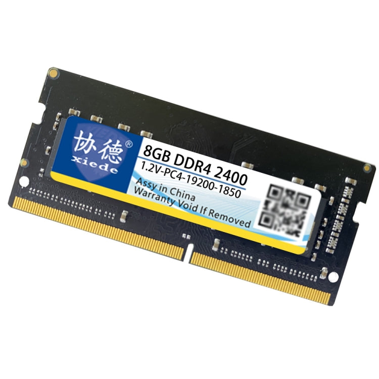 XIEDE X061 DDR4 NB 2400 Full Compatibility Notebook RAMs, Memory Capacity: 8GB - RAMs by XIEDE | Online Shopping South Africa | PMC Jewellery | Buy Now Pay Later Mobicred