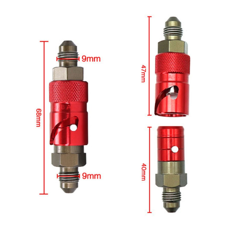 Motorcycle Universal Brake Hose Quick Release Joint(Blue) - Motorbike Brakes by PMC TechLife | Online Shopping South Africa | PMC TechLife | Buy Now Pay Later Mobicred