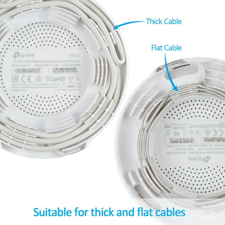 Router Wall Mount Bracket for TP-LINK DECO M5, Specification: For UK Plug(Red) - Other Accessories by PMC TechLife | Online Shopping South Africa | PMC TechLife | Buy Now Pay Later Mobicred