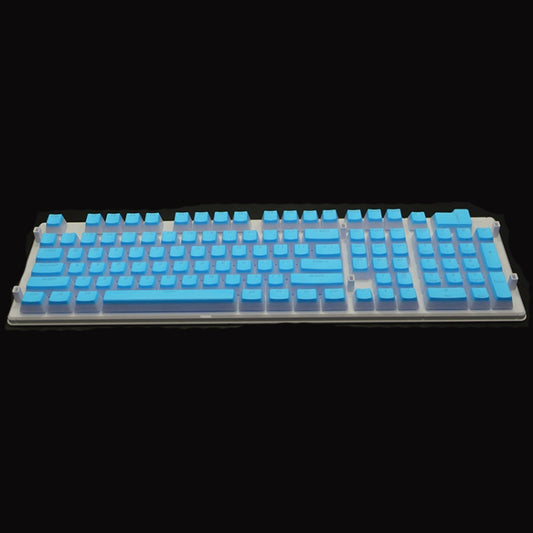 Pudding Double-layer Two-color 108-key Mechanical Translucent Keycap(Sky Blue) - Silicone / Sticker by PMC Jewellery | Online Shopping South Africa | PMC Jewellery | Buy Now Pay Later Mobicred