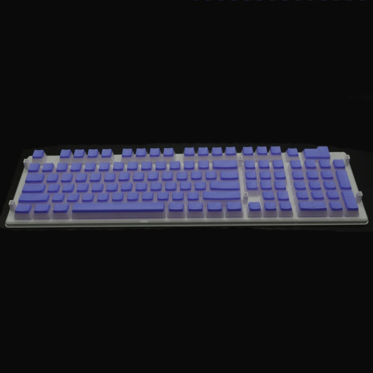 Pudding Double-layer Two-color 108-key Mechanical Translucent Keycap(Violet) - Silicone / Sticker by PMC Jewellery | Online Shopping South Africa | PMC Jewellery | Buy Now Pay Later Mobicred