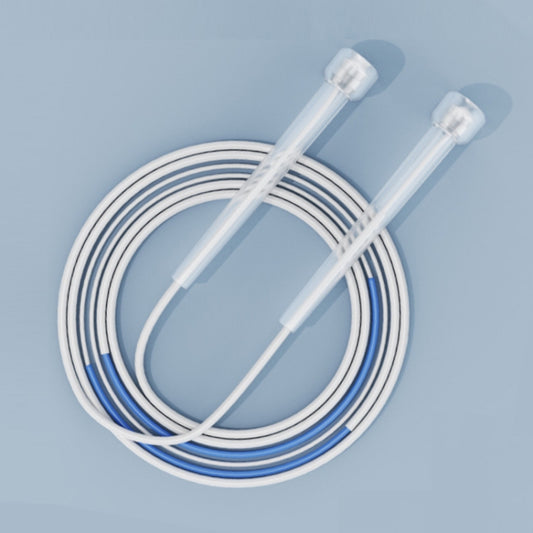 Children Speed Skipping Sports Rope, Style: 3 Sections 2.8m (White Blue) - Sporting goods by PMC Jewellery | Online Shopping South Africa | PMC Jewellery | Buy Now Pay Later Mobicred