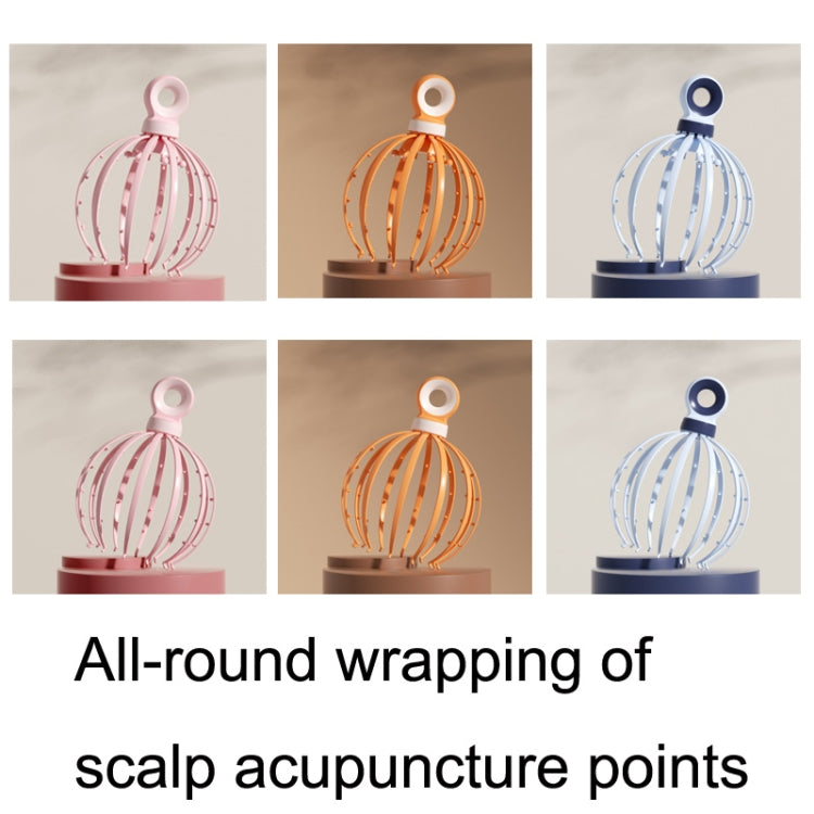 D18 Head Massager Relax Scalp Meridian Massager, Style: 12 Claw (Blue) - free shipping - PMC TechLife - Order now!