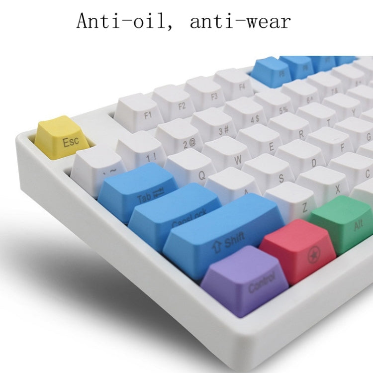 Mechanical Keyboard Laser PBT Keycap White Side Words - Other by PMC Jewellery | Online Shopping South Africa | PMC Jewellery | Buy Now Pay Later Mobicred