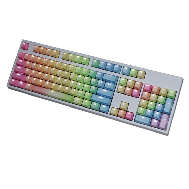 104 Keys Light-transmitting Dip-dyed Keycaps(Rainbow Dip) - Other by PMC Jewellery | Online Shopping South Africa | PMC Jewellery | Buy Now Pay Later Mobicred