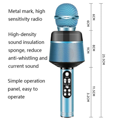 Q008 Wireless Bluetooth Live Microphone(Rose Gold) - Microphone by PMC Jewellery | Online Shopping South Africa | PMC Jewellery | Buy Now Pay Later Mobicred