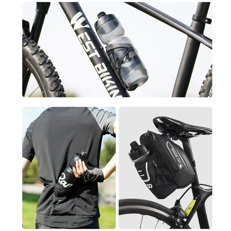 Rapha Bike Leakproof And Dustproof Fitness Cycling Water Bottle, Colour: Smoke Gray 610ml - Kettles by Rapha | Online Shopping South Africa | PMC Jewellery