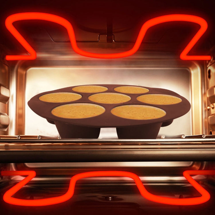 8 inch Air Fryer Accessories Silicone Round Cake Cups - Baking mat & Bakewares by PMC TechLife | Online Shopping South Africa | PMC TechLife