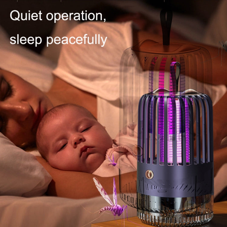 BG-005 Cage Shock Inhalation USB Mute Mosquito Repellent, Style: Dircet Charging Model(White) - Repellents by PMC TechLife | Online Shopping South Africa | PMC TechLife | Buy Now Pay Later Mobicred