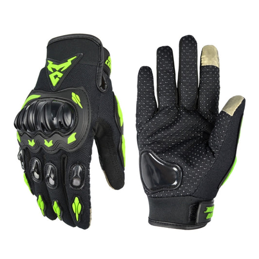 MOTOCENTRIC 13-MC-010 Touch Screen Motorcycle Breathable Gloves, Specification: XXL(Green) - Locomotive Gloves by MOTOCENTRIC | Online Shopping South Africa | PMC Jewellery | Buy Now Pay Later Mobicred