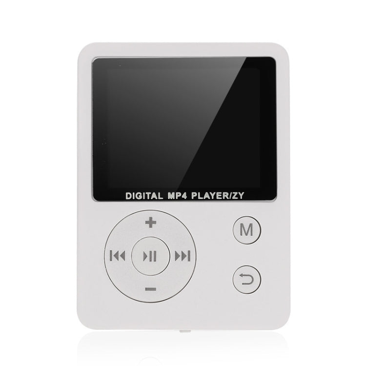 T69 Card Lyrics Synchronization Lossless Sound Quality MP4 Player, Style: Round Button(White) - MP4 Player by PMC Jewellery | Online Shopping South Africa | PMC Jewellery | Buy Now Pay Later Mobicred