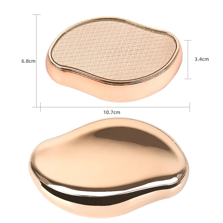 Stainless Steel Foot Rub Exfoliate Dead Skin And Remove Calluses(Rose Gold) - Grinding Tools & Accessories by PMC Jewellery | Online Shopping South Africa | PMC Jewellery | Buy Now Pay Later Mobicred