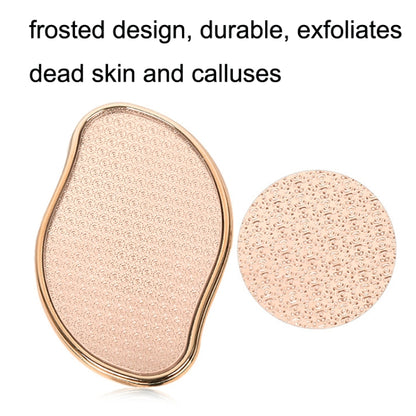 Stainless Steel Foot Rub Exfoliate Dead Skin And Remove Calluses(Rose Gold) - Grinding Tools & Accessories by PMC Jewellery | Online Shopping South Africa | PMC Jewellery | Buy Now Pay Later Mobicred