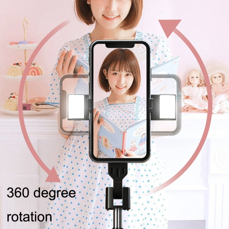 Phone Live Bracket Bluetooth Selfie Tripod, High: 102CM (Stainless Steel + Single Fill Light) - Selfie Sticks by PMC TechLife | Online Shopping South Africa | PMC TechLife | Buy Now Pay Later Mobicred