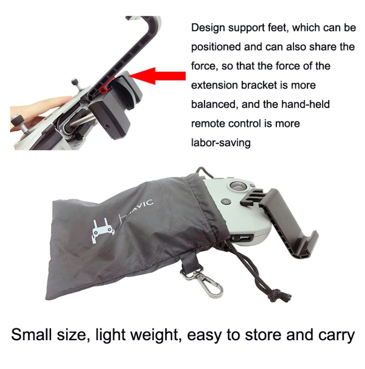 Remote Control Tablet Extension Bracket For DJI Mavic 3 / Air 2 / Air 2S / Mini 2, Style: Large - Holder Series by PMC TechLife | Online Shopping South Africa | PMC TechLife | Buy Now Pay Later Mobicred