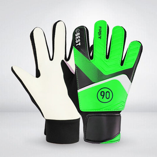 Children Football Goalkeeper Glove Latex Anti-Collision Goalkeeper Gloves, Size: 7(Green) - Safety Gloves by PMC Jewellery | Online Shopping South Africa | PMC Jewellery | Buy Now Pay Later Mobicred