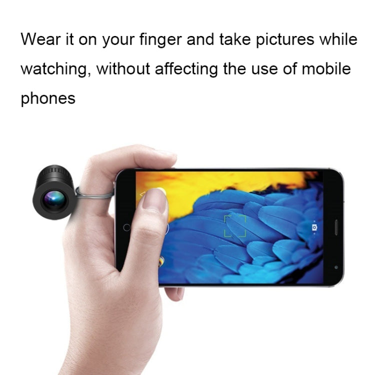 Oc301 5X Mini HD Ring Telescope - Monocular Binoculars by PMC TechLife | Online Shopping South Africa | PMC TechLife | Buy Now Pay Later Mobicred