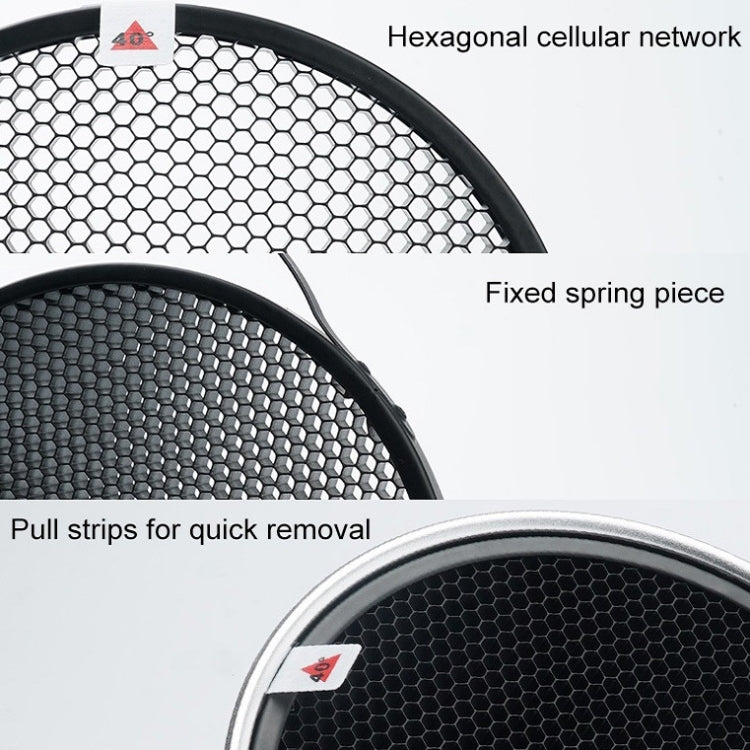 GODOX SN1002 Honeycomb Mesh Reflector Light Effect Accessory For 17cm Standard Cover, Density: 10�� - free shipping - PMC TechLife - Order now!