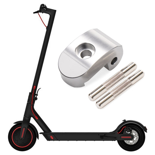 High-density Alloy Steel Electric Scooter Folding Hook for Xiaomi M365 / Pro,Style: Silver+2 Dowel - Accessories & Parts by PMC Jewellery | Online Shopping South Africa | PMC Jewellery | Buy Now Pay Later Mobicred