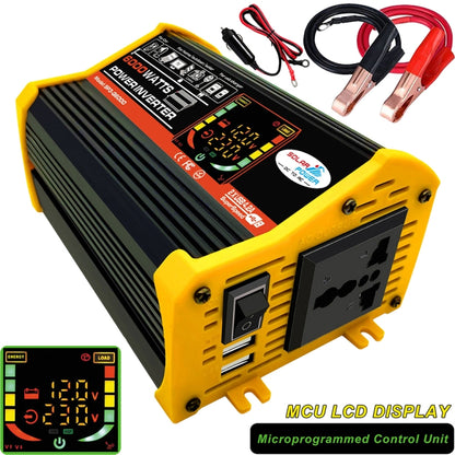 Saga 3 Generations Home Solar Generator Inverter+30A Controller+18W 12V Solar Panel, Specification: Black 12V To 220V - Modified Square Wave by PMC Jewellery | Online Shopping South Africa | PMC Jewellery | Buy Now Pay Later Mobicred