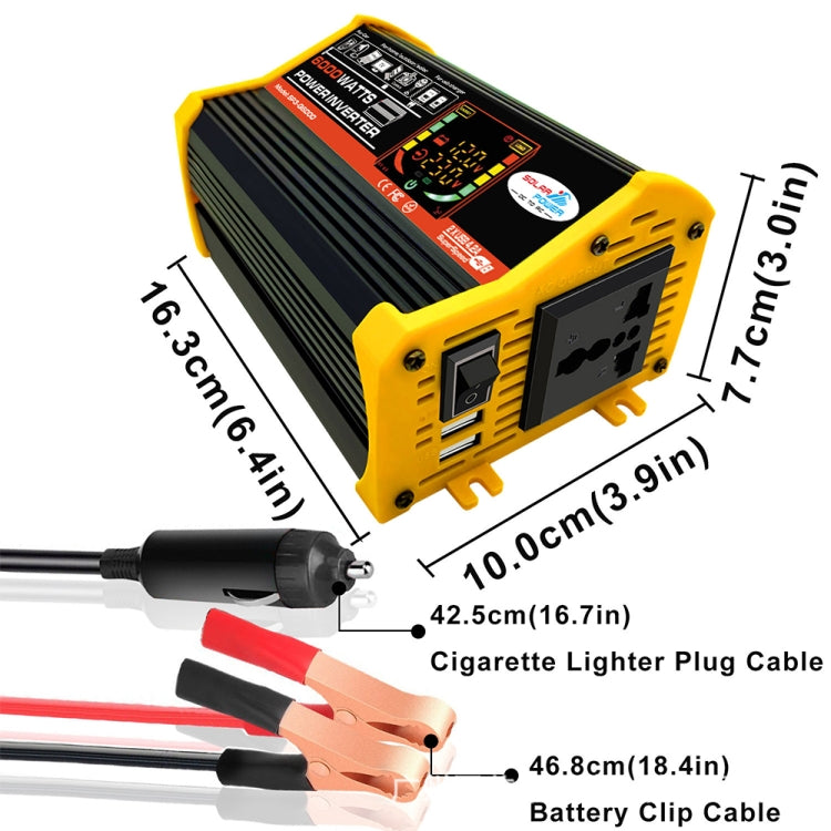Saga 3 Generations Home Solar Generator Inverter+30A Controller+18W 12V Solar Panel, Specification: Black 12V To 110V - Modified Square Wave by PMC TechLife | Online Shopping South Africa | PMC TechLife | Buy Now Pay Later Mobicred