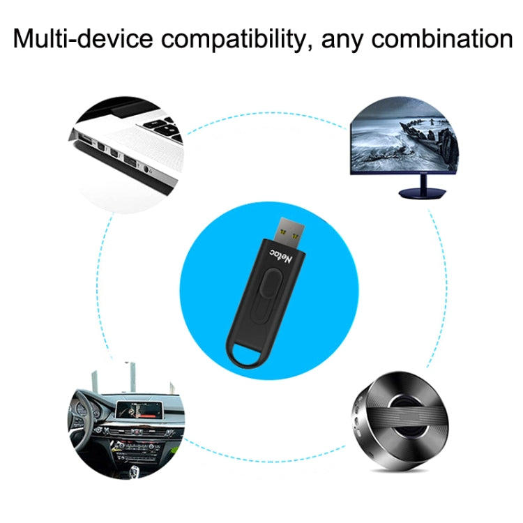 Netac U309 High Speed USB3.0 Push-Pull Encrypted USB Flash Drive, Capacity: 32GB - USB Flash Drives by Netac | Online Shopping South Africa | PMC TechLife | Buy Now Pay Later Mobicred