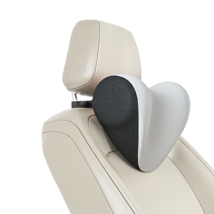 A09 Car Seat Headrest Memory Foam Comfortable Neck Pillow, Style: Without Stand (White) - Seat Accessories by PMC Jewellery | Online Shopping South Africa | PMC Jewellery | Buy Now Pay Later Mobicred