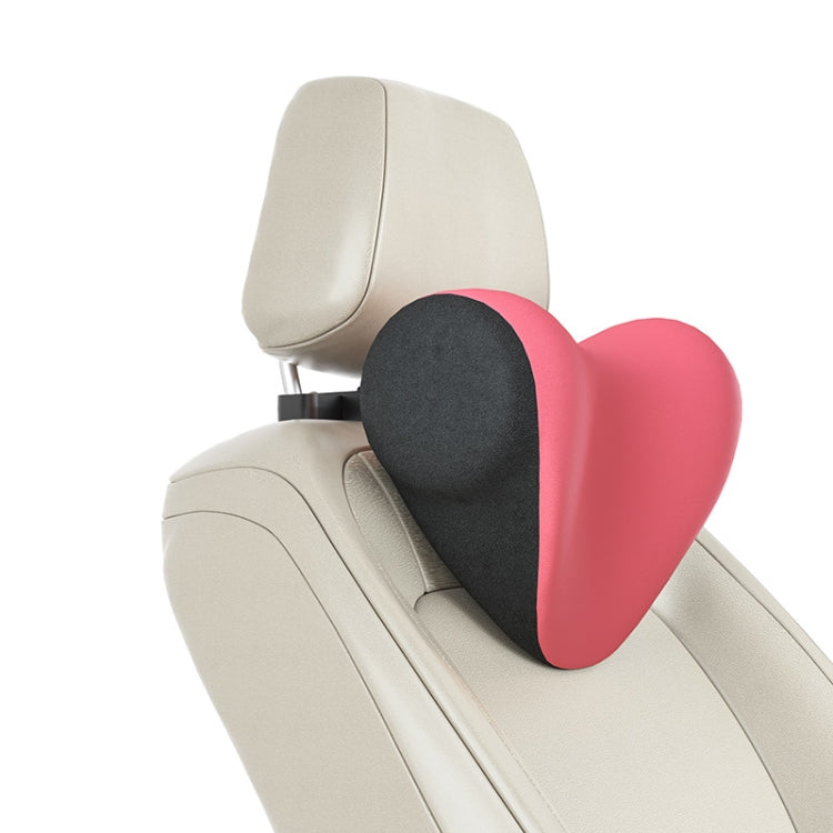A09 Car Seat Headrest Memory Foam Comfortable Neck Pillow, Style: Without Stand (Pink) - Seat Accessories by PMC Jewellery | Online Shopping South Africa | PMC Jewellery | Buy Now Pay Later Mobicred