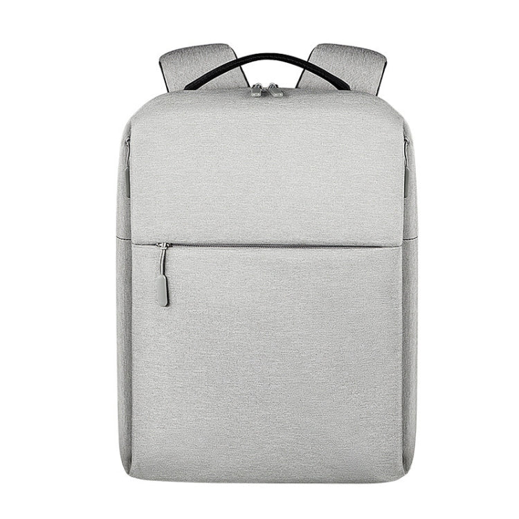 SJ08 Business Large Capacity Laptop Bag(Elegant Gray) - Backpack by PMC Jewellery | Online Shopping South Africa | PMC Jewellery | Buy Now Pay Later Mobicred