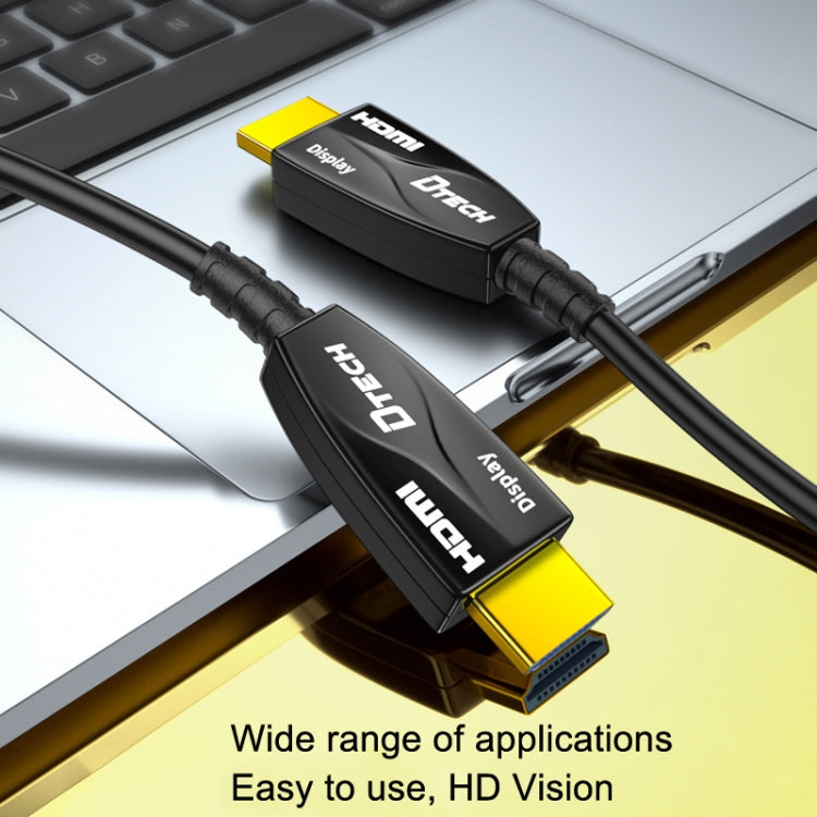 DTECH HDMI 2.0 Version Fiber Optical Line 4K 60Hz Large Screen TV Engineering Wiring, Length: 2m - free shipping - PMC Jewellery - Order now!