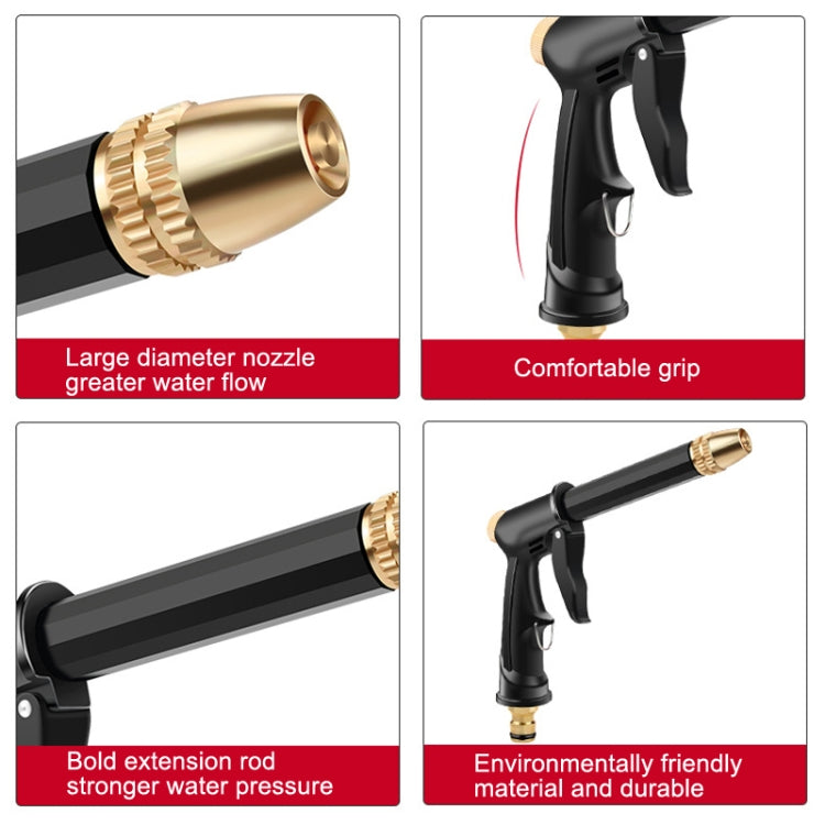 High Pressure Car Wash Hose Telescopic Watering Sprinkler, Style: H2+3 Connector+15m Tube - Car Washer & Accessories by PMC Jewellery | Online Shopping South Africa | PMC Jewellery | Buy Now Pay Later Mobicred