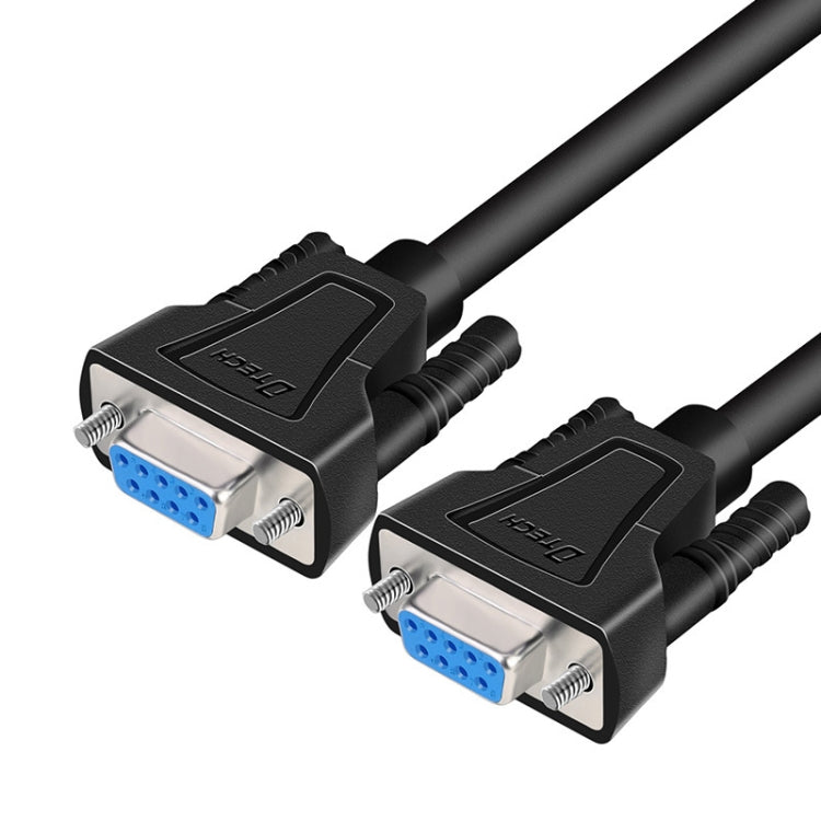 DTECH RS232 Serial Direct Line DB9 Extension Line Female to Female 5m - RS485 / RS232 Series by DTECH | Online Shopping South Africa | PMC TechLife