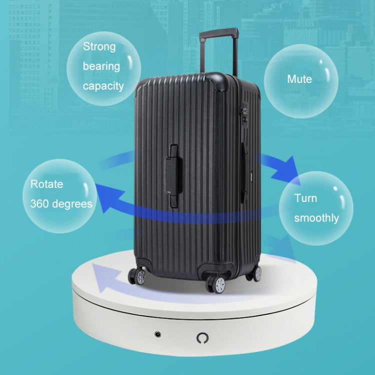 Electric Rotating Display Stand Electric Turntable, Specifications: Chinese Plug(White) -  by PMC TechLife | Online Shopping South Africa | PMC TechLife | Buy Now Pay Later Mobicred