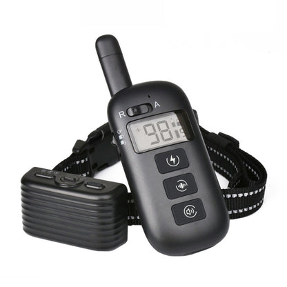 Remote Control Trainer Dog Collar Automatic Bark Stop Device, Specification: 1 Drag 1 (Black) - Training Aids by PMC Jewellery | Online Shopping South Africa | PMC Jewellery | Buy Now Pay Later Mobicred