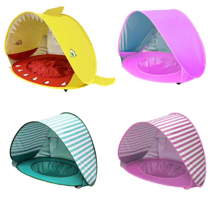 Baby Beach Tent With Pool Portable Foldable Sunshelter, Color: Whale Pink - Tents & Accessories by PMC Jewellery | Online Shopping South Africa | PMC Jewellery