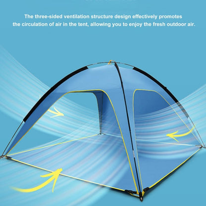 3 Sides Ventilated Spacious Outdoor Big Tent Sunscreen Rainproof Tent,Style: Detachable Base Fabric - Tents & Accessories by PMC Jewellery | Online Shopping South Africa | PMC Jewellery