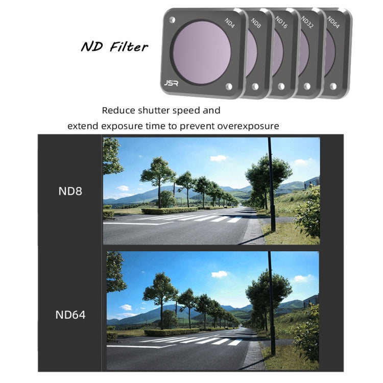 JUNESTAR Action Camera Filters For DJI Action 2,Style:  ND32 - free shipping - PMC TechLife - Order now!