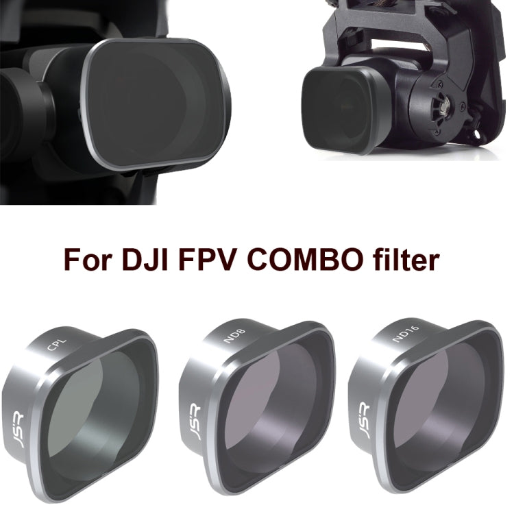 JUNESTAR  Drone Filters For DJI FPV COMBO ,Model: ND64 - Lens Accessories by PMC TechLife | Online Shopping South Africa | PMC TechLife | Buy Now Pay Later Mobicred
