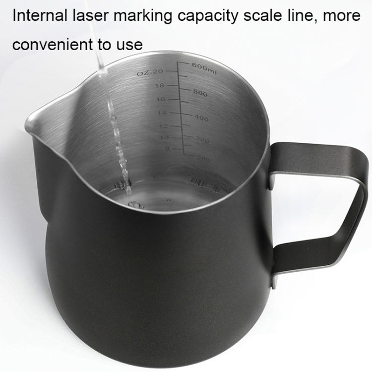 304 Stainless Steel Coffee Pot with Scale, Spec: 350ml (Retro Beak) - Coffee Machine & Accessories by PMC TechLife | Online Shopping South Africa | PMC TechLife | Buy Now Pay Later Mobicred