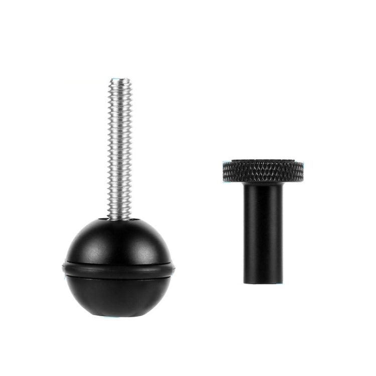 Ball Head Adapter Adjustable Screw Fixed Mount  Camera Underwater Diving Photography Lights Bracket(M5 Screw Black) - Connection Mount by PMC TechLife | Online Shopping South Africa | PMC TechLife | Buy Now Pay Later Mobicred