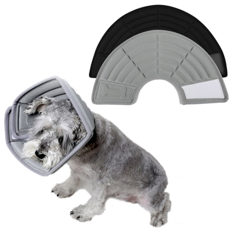 Pet Grooming Anti-Bite Neck Ring, Specification: M(Grey) - Collars by PMC TechLife | Online Shopping South Africa | PMC TechLife | Buy Now Pay Later Mobicred