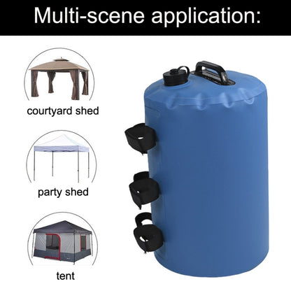 Water And Sand Multi-Function Tent Windproof Fixed Water Bag, Size: 24x45cm(Black) - Tents & Accessories by PMC Jewellery | Online Shopping South Africa | PMC Jewellery