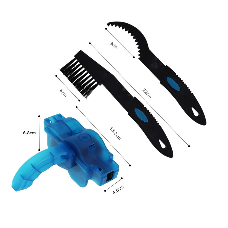 Bike Chain Washer Cleaner Kit Maintenance Tool,Specification: 4 In 1 Brush - Maintenance tools by PMc TechLife | Online Shopping South Africa | PMc TechLife | Buy Now Pay Later Mobicred
